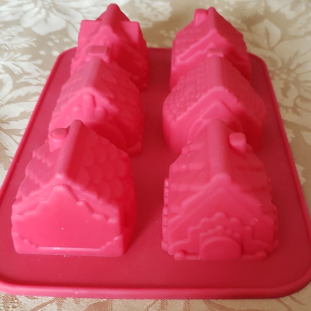 Silicon molds Christmas house